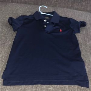 Navy Boys Polo - Size 4/4T